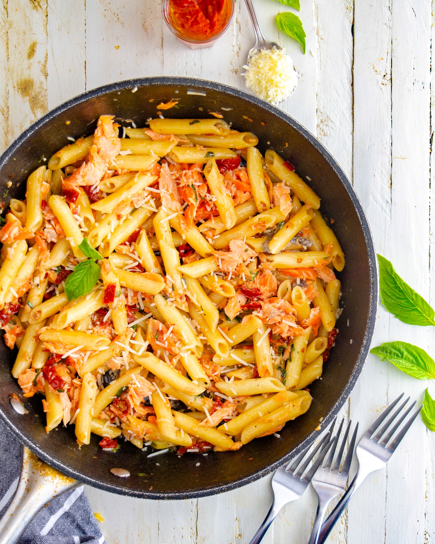 Salmon Pasta Recipe - Sweet Pea's Kitchen