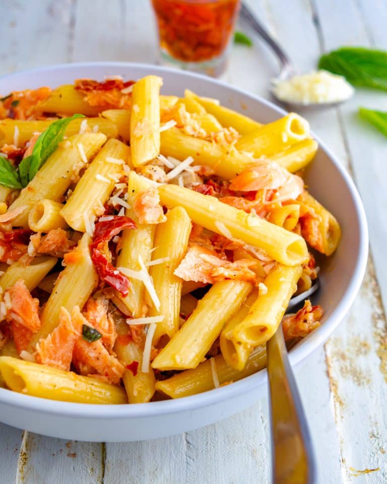Salmon Pasta Recipe - Sweet Pea's Kitchen