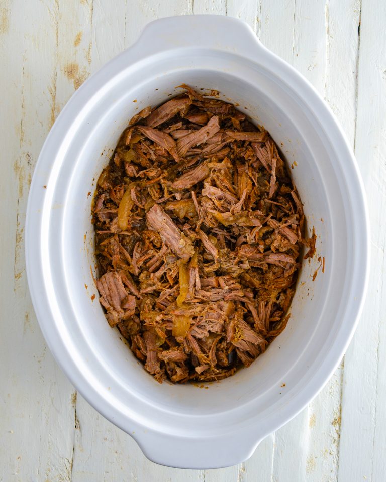 Slow Cooker Shredded Beef - Sweet Pea's Kitchen